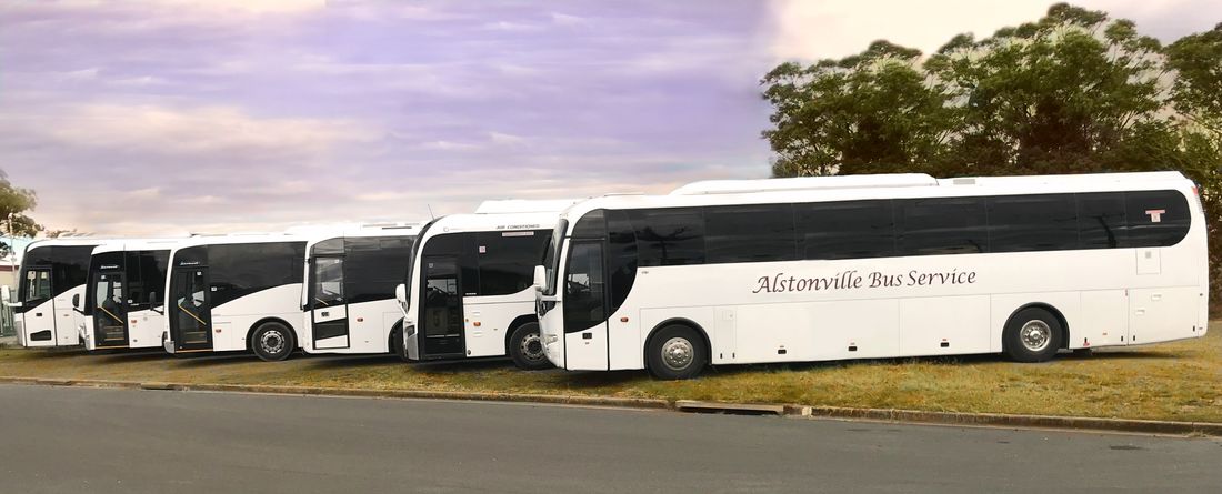 Tourist Buses On Parking