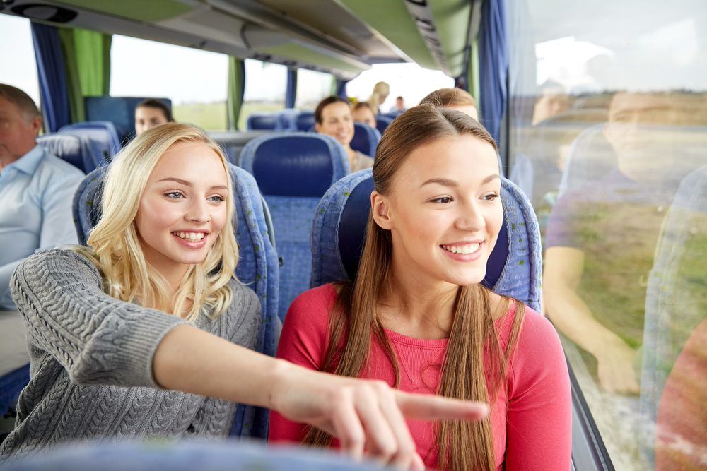 party bus hire with young people touring the northern rivers